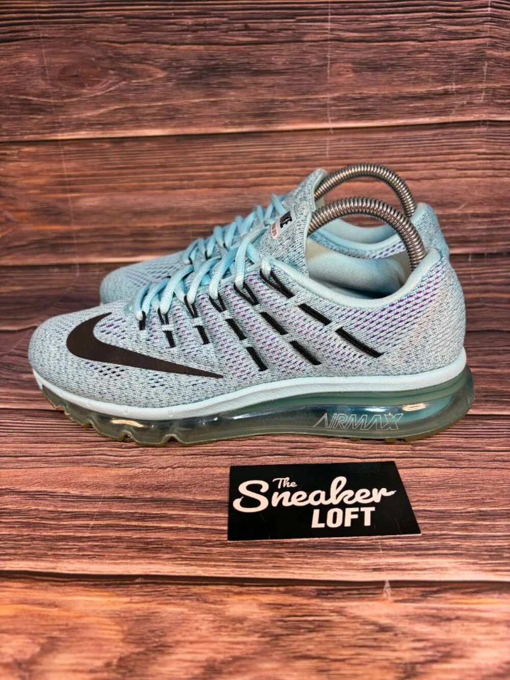 Nike Air‎ Max 2016 Blue Copa Women's Athletic Shoes Size 8.5